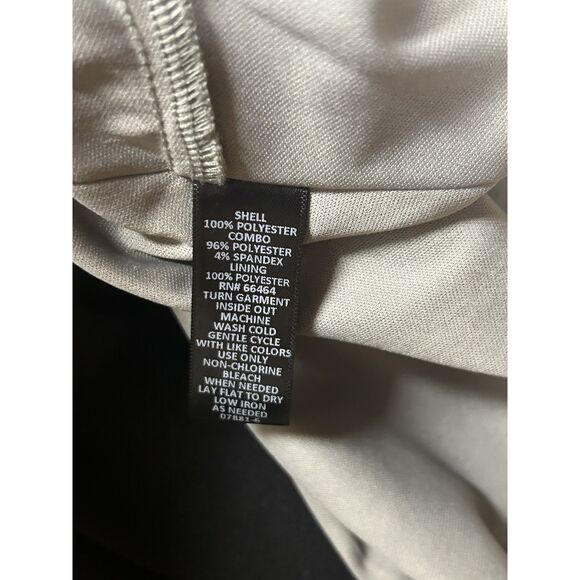 BOLD elements, Women's Jumpsuit, Black & Silver Sequin, Large, Used ALTERED - Picture 7 of 7